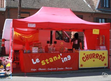 SUPERBE STAND CHURROS / CHICHI PRET A TRAVAIL: à 3000 € | 59300 ...