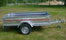 REMORQUE 1 ESSIEU . PTAC 500 KG NEUVE