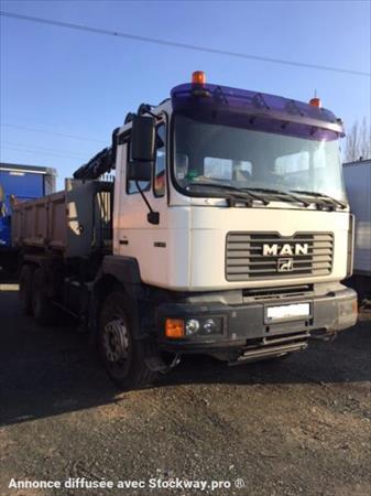 CAMION PTAC 3 5T BENNE BASCULANTE DE CHANTIER ET TP MAN FE 33370