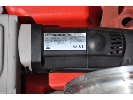 Cintreuse électrique Robend 3000 - 1010w pour tube Acier & Cuivre
