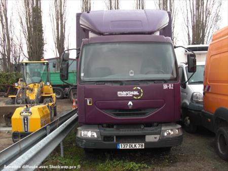 Camion Ptac T Fourgon Renault Midlum Ecquevilly Yvelines Ile De France