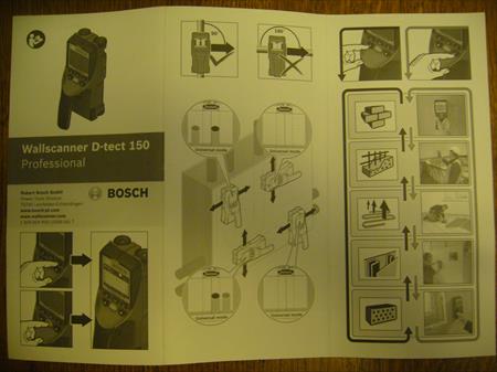 Scanner-détecteur mural - Bosch D-Tect 150