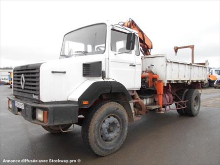 Camion Ptac T Benne Basculante De Chantier Et Tp Renault Gamme C